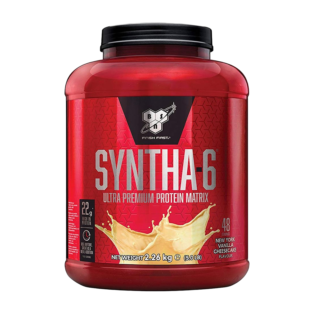 BSN Syntha-6 5 Lb New York Vanilla Cheesecake · Proteína Matrix