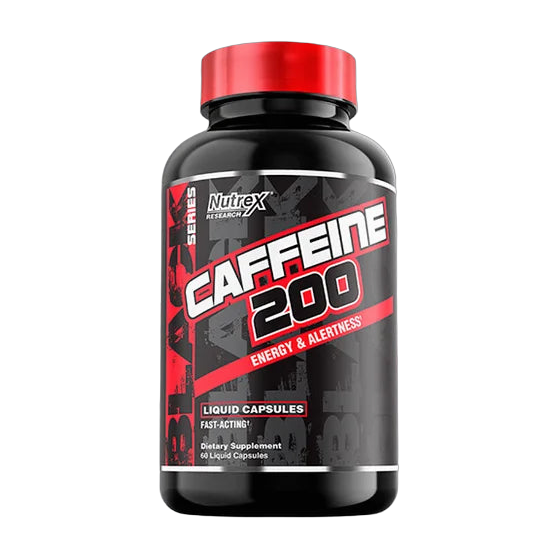 Cafeína Nutrex Caffeine 200 60 Cápsulas Líquidas