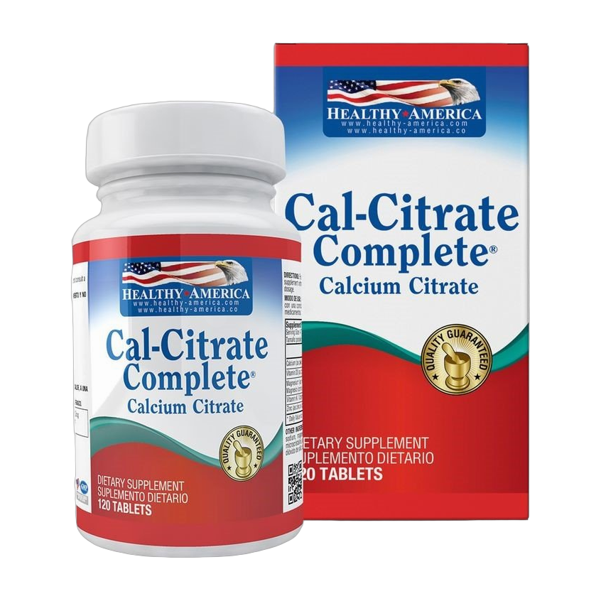 Cal-Citrate Complete Healthy America · 120 Tabletas