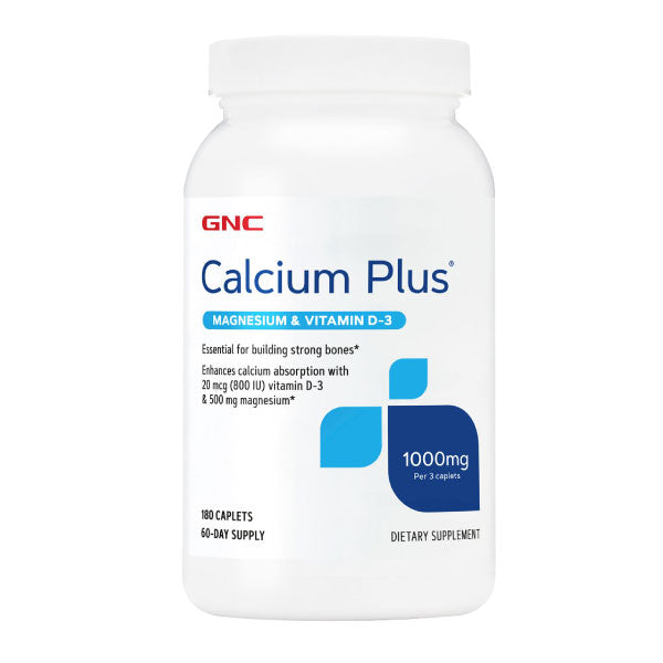 Calcium Plus with Magnesium & Vitamin D-3 GNC