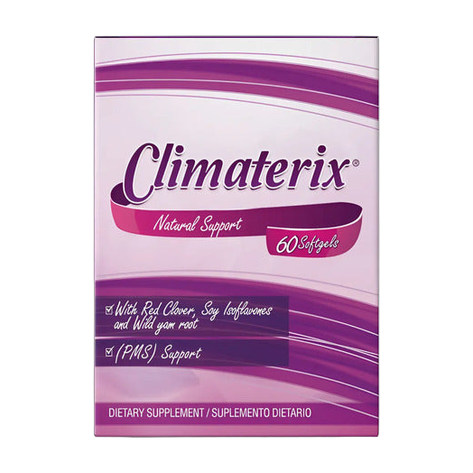 Climaterix Healthy America 60 Softgels · Trébol Rojo e Isoflavonas de Soya