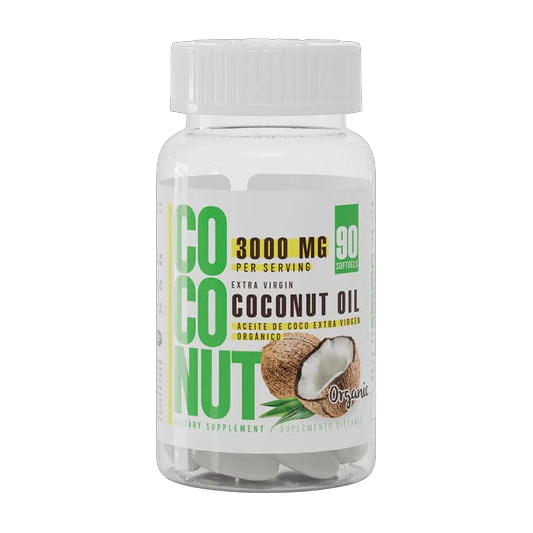 Coconut Oil Healthy America 3000 mg 90 Cápsulas Blandas