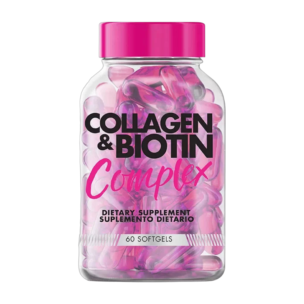 Healthy America Collagen & Biotin Complex 60 Softgels · Colágeno, Biotina y Vitaminas