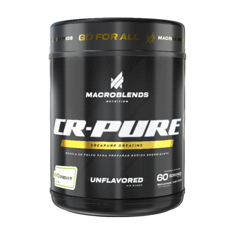 Macroblends CR-PUR Creatina Creapure 60 Servicios · Taurina y HMB