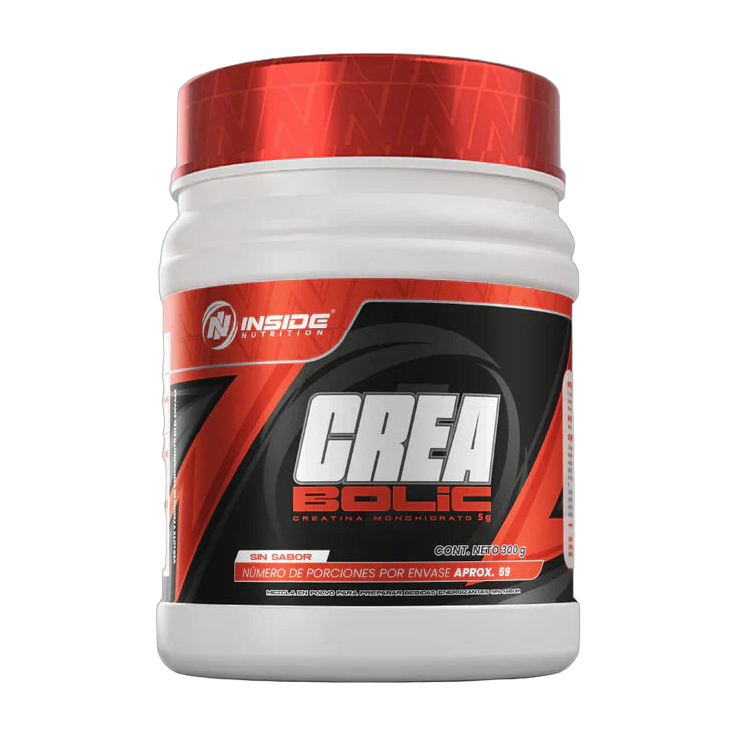 Creabolic Creatina Monohidrato Inside Nutrition 300 g · 59 Servicios Sin Sabor