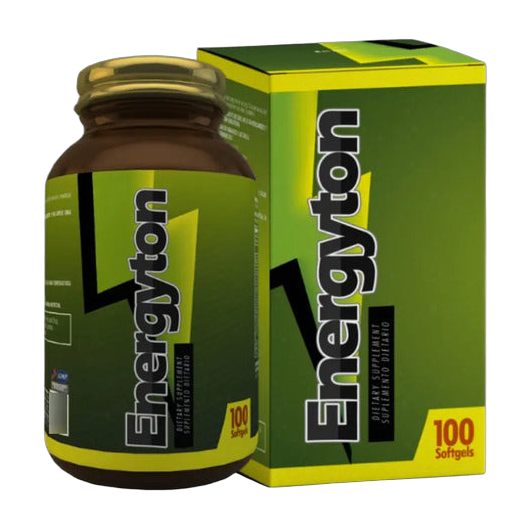 Energyton Healthy America 100 Softgels · Multivitamínico Energizante con Guaraná, Maca y Cordyceps