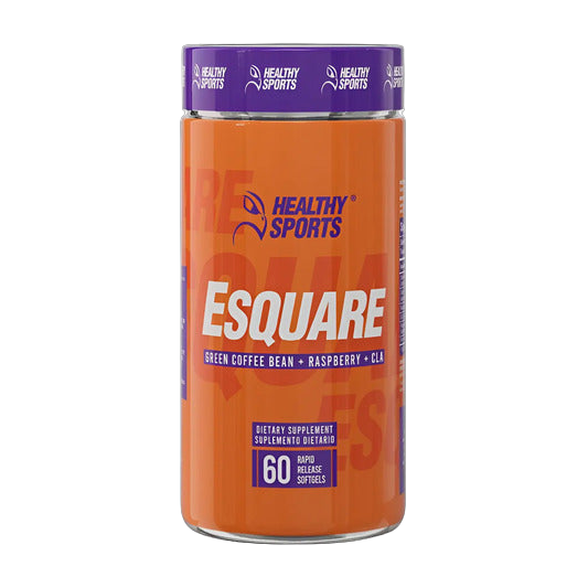 Esquare Healthy Sports 60 Softgels · Café Verde, CLA y Cetona de Frambuesa