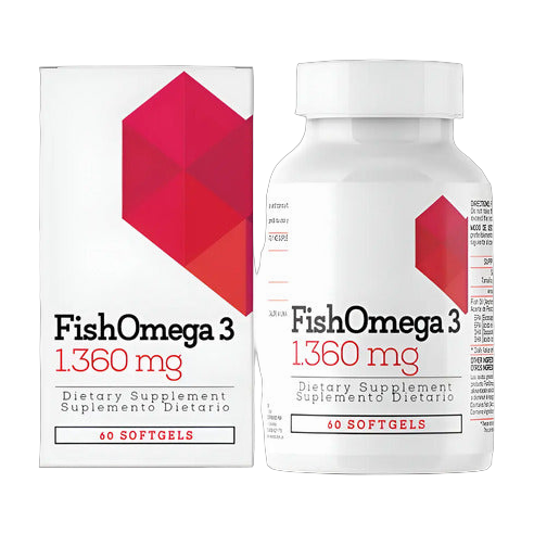 Fish Omega 3 Healthy America 1360 mg 60 Softgels