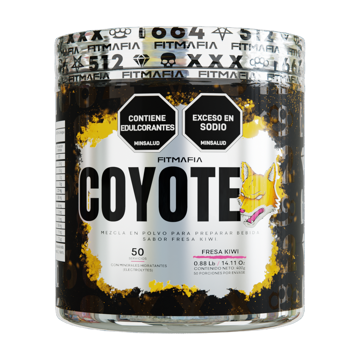 Fitmafia Coyote Bebida Hidratante en Polvo 400 g