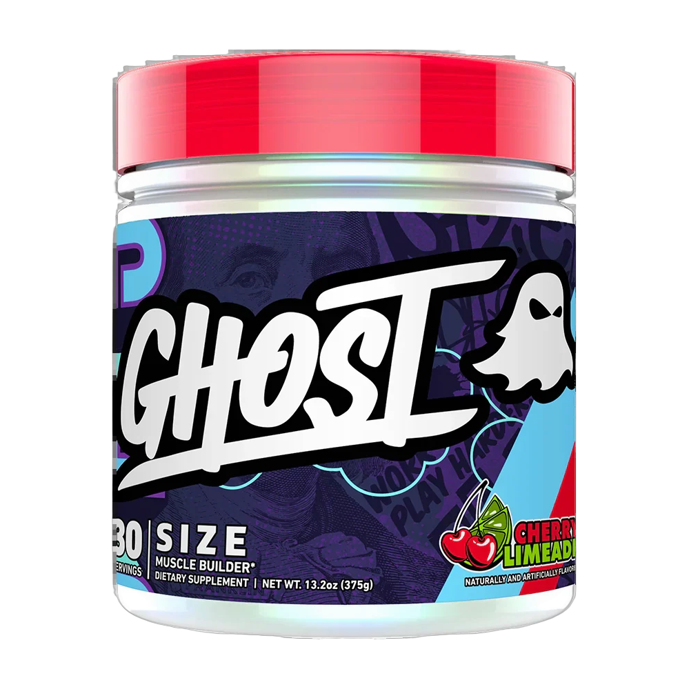 GHOST Size V3 405 g · Creatina Creapure + PeakATP Cherry Limeade