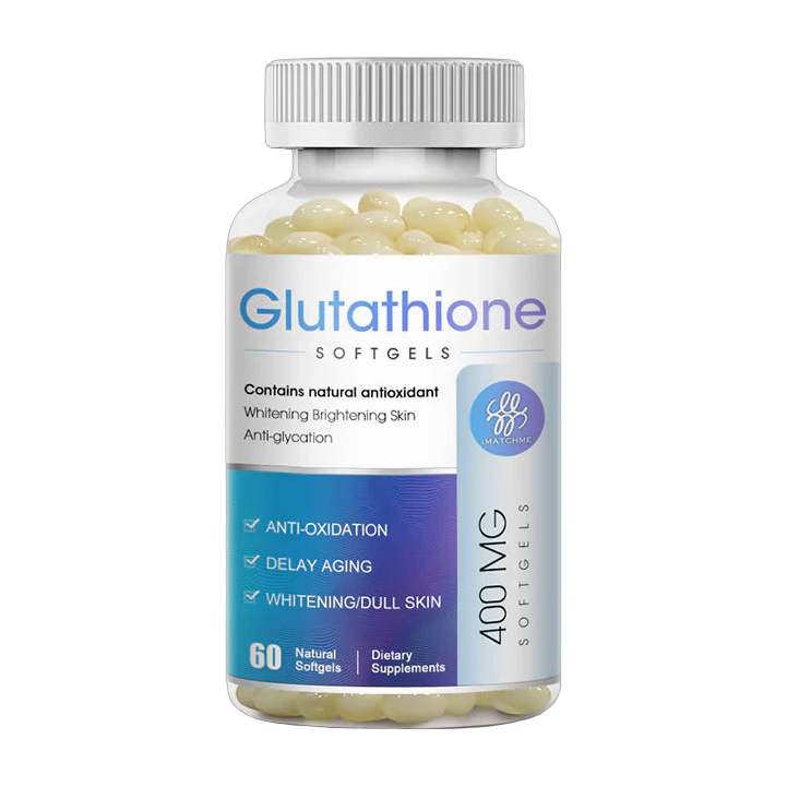 iMATCHME Glutathione 400 mg 60 Softgels · Antioxidante
