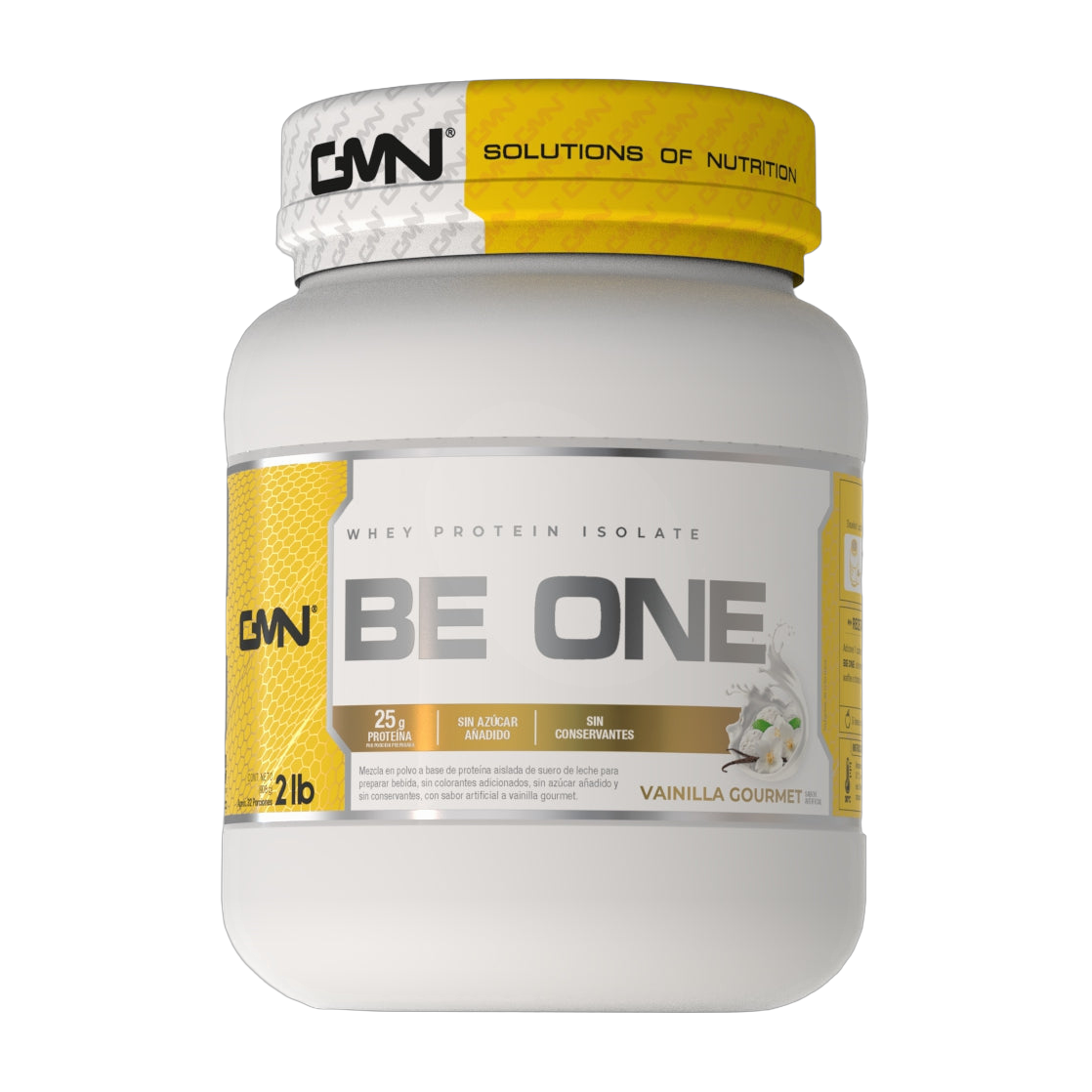 GMN Be One Proteína Aislada 2 Lb Vainilla Gourmet