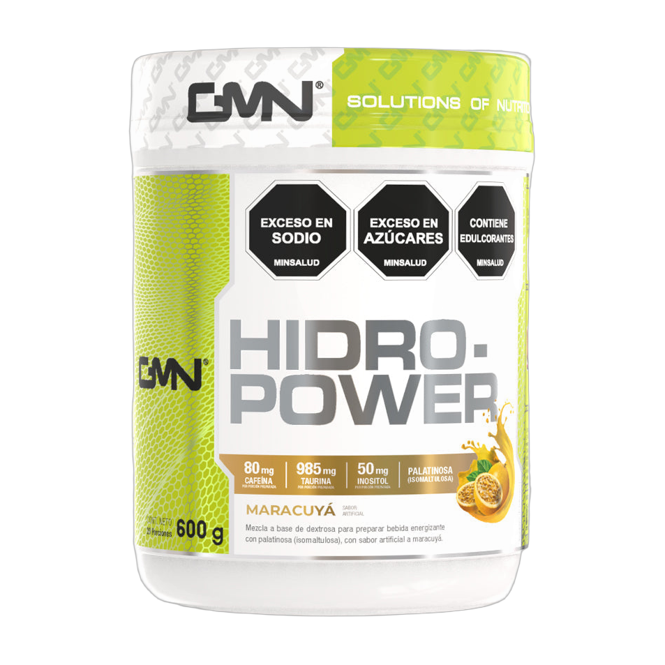 GMN Hidro-Power Bebida Energizante e Hidratante 600 g · Maracuyá