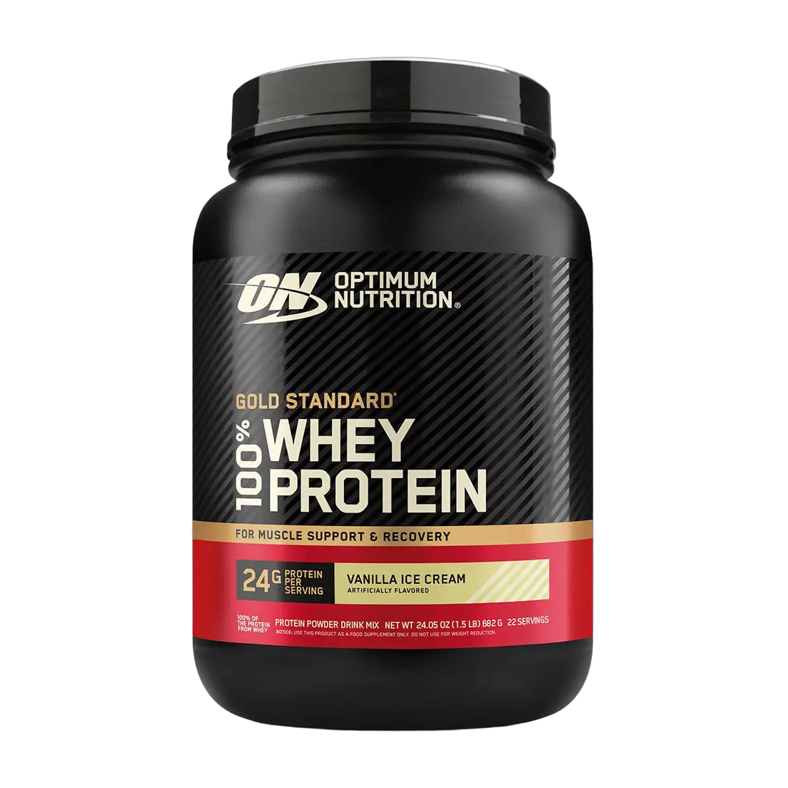Optimum Nutrition Gold Standard 100% Whey 1.5 Lb Vainilla