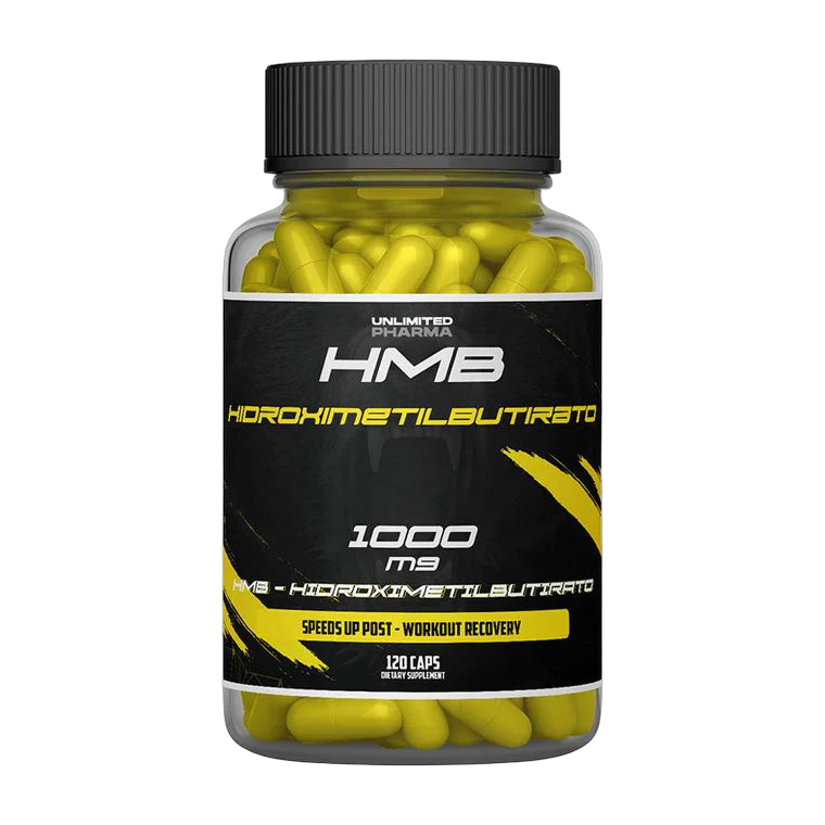 HMB 1000 mg · Cápsulas Anticatabólicas para Recuperación Muscular