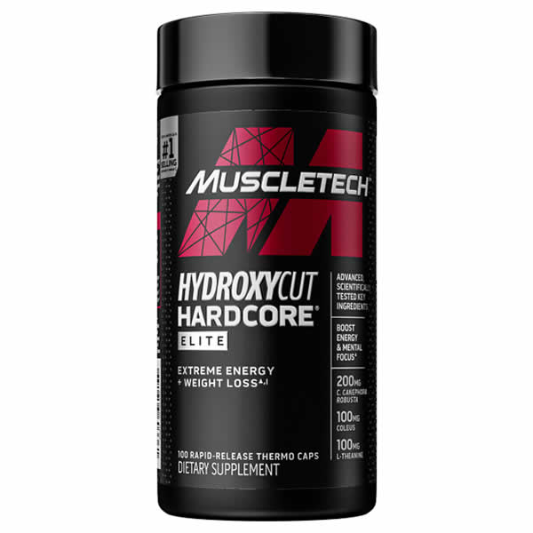 Hydroxycut Hardcore Elite MuscleTech Cápsulas