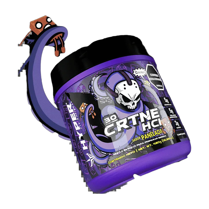 Hyper CRTNE HCL Creatina + Colágeno Hidrolizado 480 g
