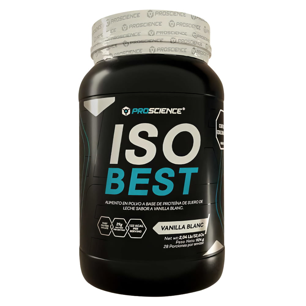 Iso Best ProScience Proteína Aislada de Suero 29 g 924 g Polvo