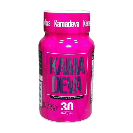Kamadeva Healthy America 30 Softgels · Maca, Fenogreco e Isoflavonas de Soya