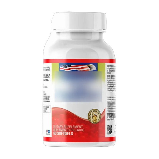 Mega Cranberry Healthy America 850 mg 60 Softgels · Arándano con Vitamina C y E