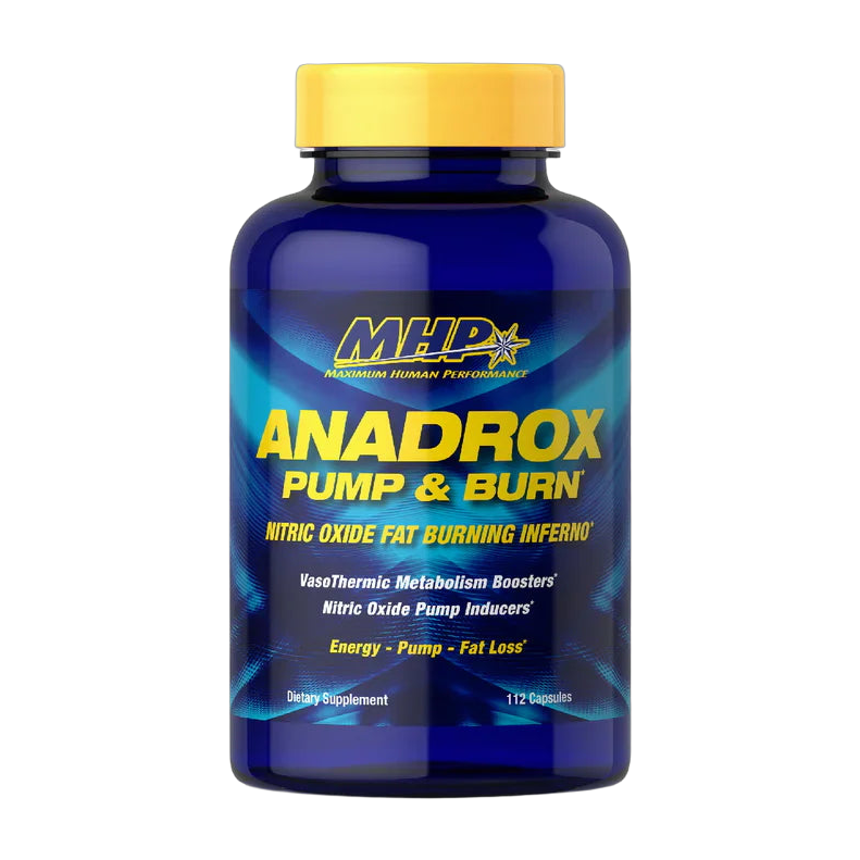 MHP Anadrox Pump & Burn Termogénico 112 Cápsulas