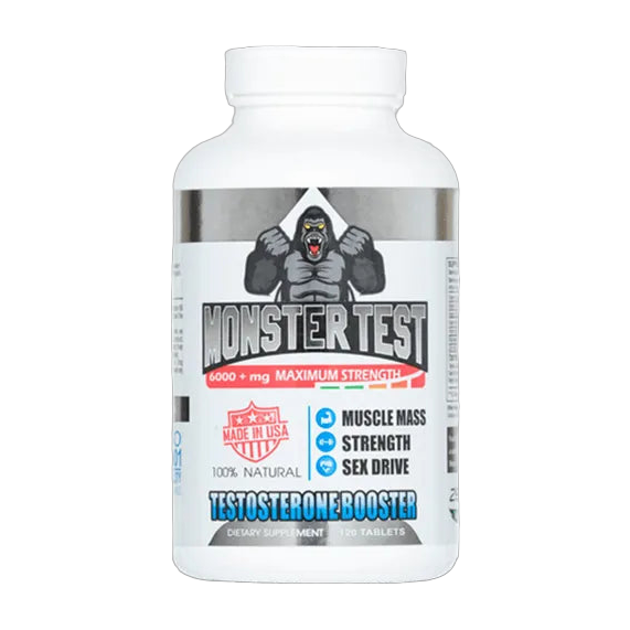 Monster Test Angry Supplements 120 Tabletas · Maca y Tribulus