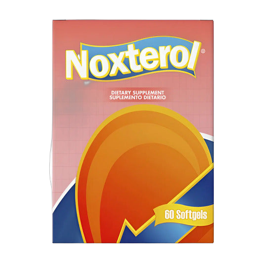 Noxterol Healthy America 60 Softgels · Vitamina B6, B12 y Ácido Fólico
