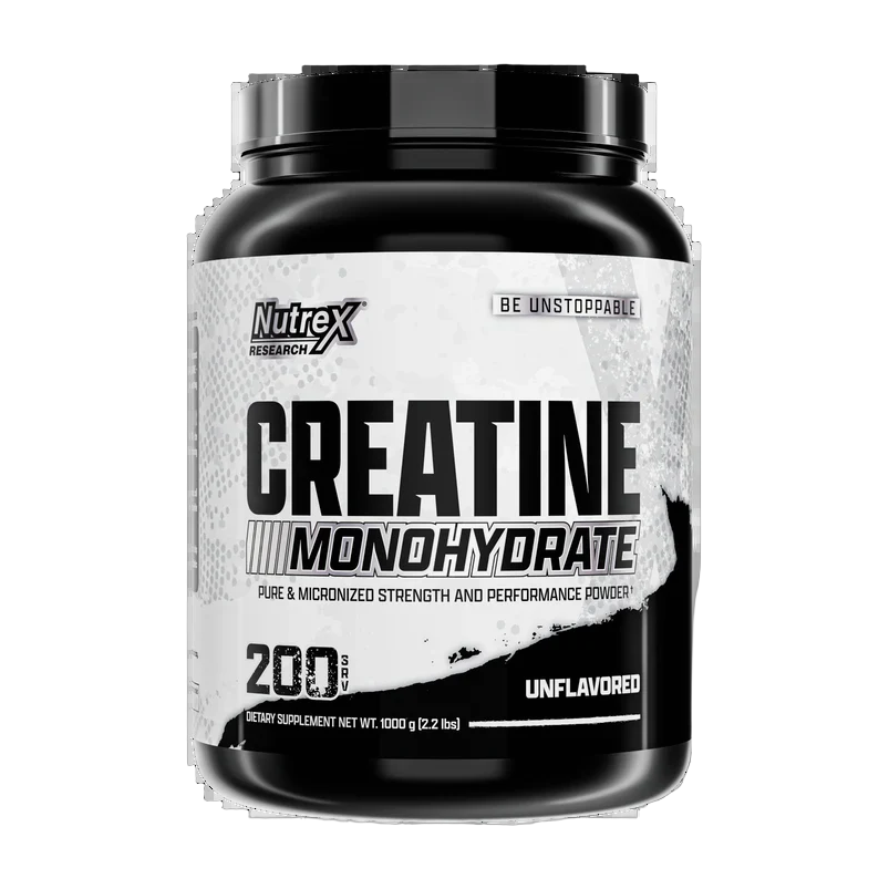 Nutrex Creatine Drive Creatina Monohidrato Micronizada 1 kg · 200 Servicios Sin Sabor
