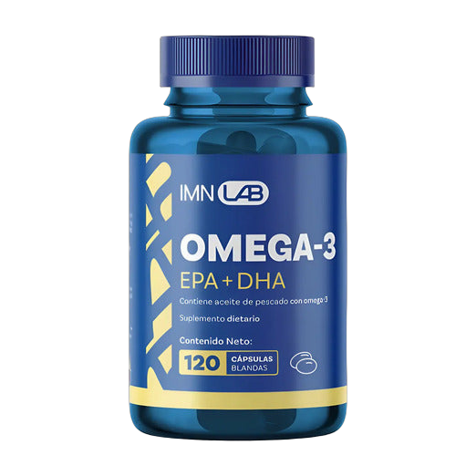 Omega 3 IMN Nutrition 120 Cápsulas Blandas · EPA + DHA