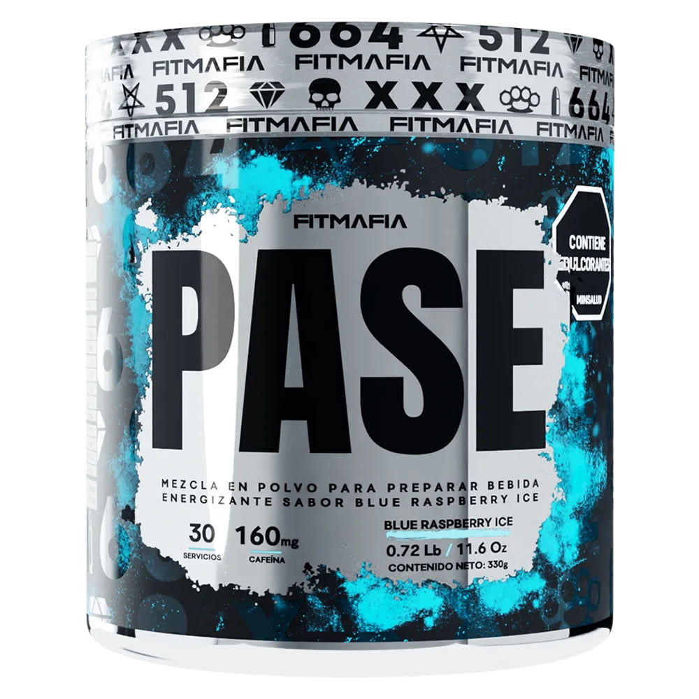 Pase Fitmafia 160 mg Cafeína Mezcla en Polvo Energizante
