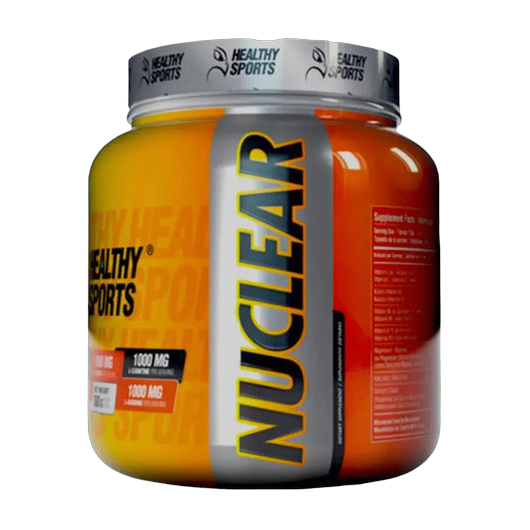 Preentreno Nuclear Healthy Sports 360 g Frutos Rojos 30 Servicios