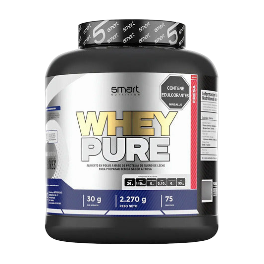 Proteína Whey Pure Smart Nutrition 5 Lb · 26 g de Proteína por Porción