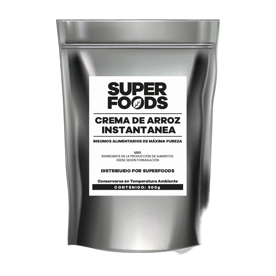 Superfoods Crema de Arroz Instantánea 500 g · Insumo Alimentario