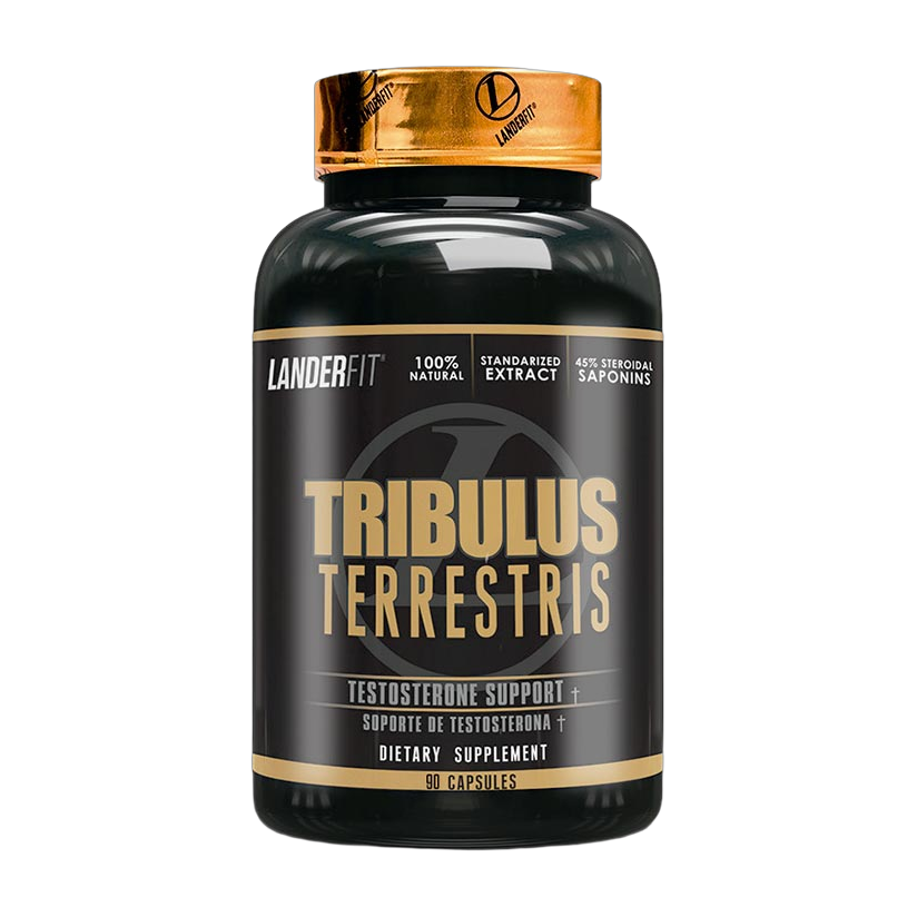 Tribulus Terrestris LanderFit 90 Cápsulas · 45% Saponinas