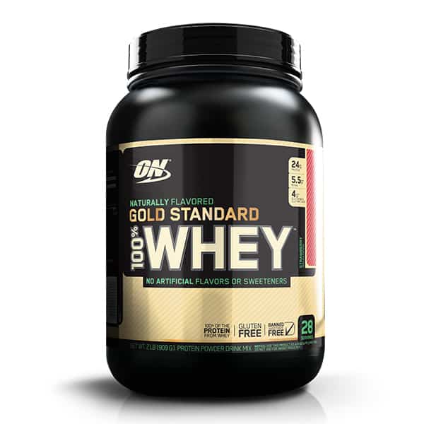 Naturally Flavored Gold Standard 100% Whey Optimum Nutrition