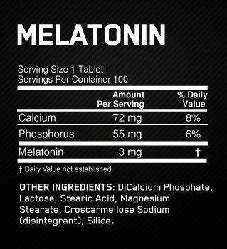 Melatonin Optimum Nutrition