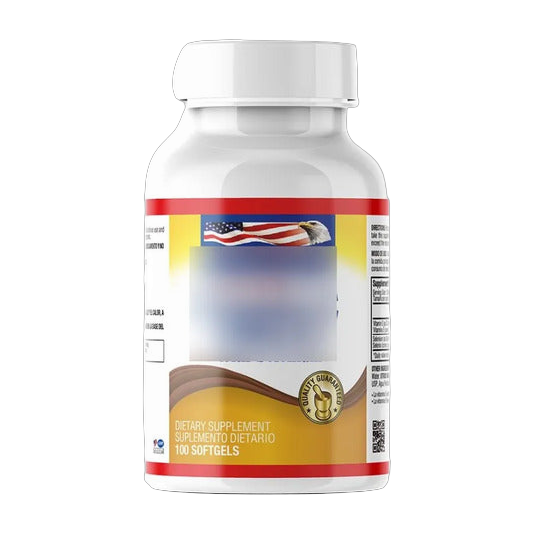 Vitamina E 1000 UI con Selenio Healthy America 100 Cápsulas Blandas