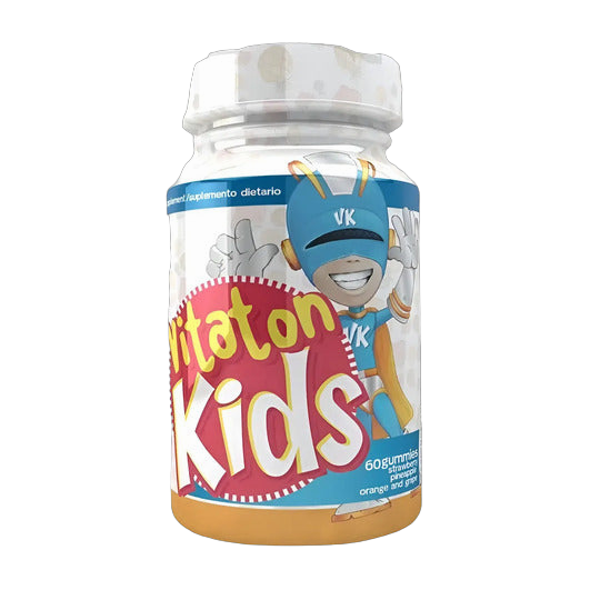 Vitaton Kids Healthy America 60 Gomas Masticables · Multivitamínico Infantil Fresa, Naranja, Piña y Uva