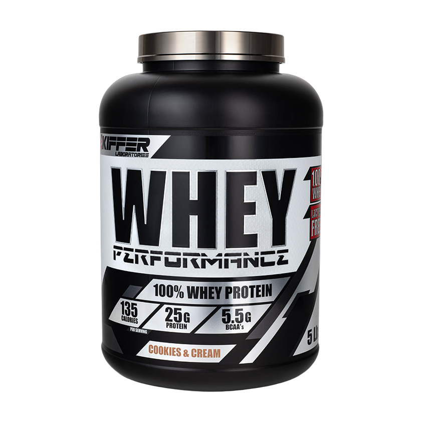 Whey Performance Kiffer 2.2 kg (5 Lb) Cookies and Cream · Proteína Whey Sin Lactosa